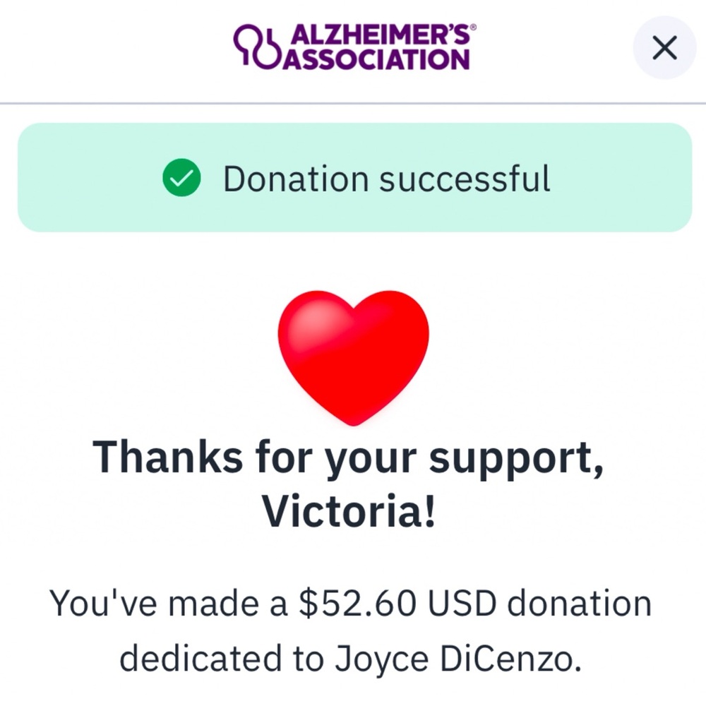 Just to show I'm keeping my 10% to charity promise!
